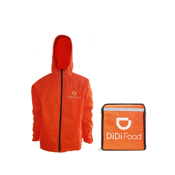 Imagen de Combo: Mochila Original DiDi Food + Jacket